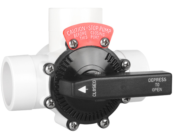 3-Wege-Ventil Full Flow 2" M oder 1,5" F - Zum Vergr&ouml;&szlig;ern klicken