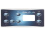 Balboa VL701S Bedienfeld Overlay, 7 Tasten - Zum Vergr&ouml;&szlig;ern klicken