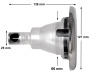 Dse Rising Dragon 5" - Twin Roto Edelstahl - Zum Vergr&ouml;&szlig;ern klicken