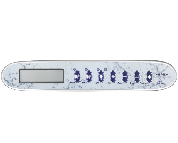 Gecko TSC-25 / K-25 Bedienfeld fr Dimension One - Zum Vergr&ouml;&szlig;ern klicken