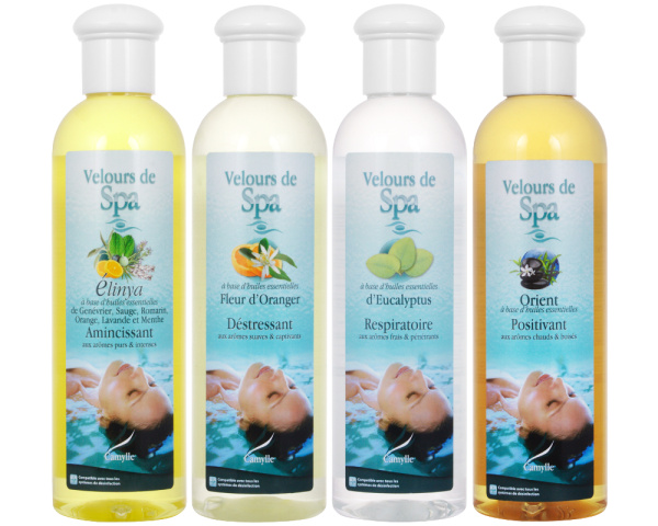 Sortiment von 4 Camylle Velours de Spa Dften - Therapie - Zum Vergr&ouml;&szlig;ern klicken