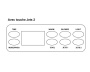 Balboa VL801D Bedienfeld Overlay, 8 Tasten - Zum Vergr&ouml;&szlig;ern klicken