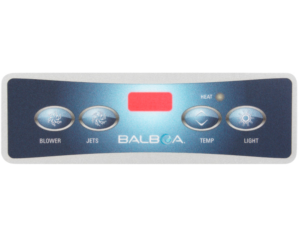 Balboa VL403 Bedienfeld Overlay - Zum Vergr&ouml;&szlig;ern klicken
