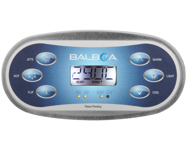Bedienfeld Balboa TP600 CE - Zum Vergr&ouml;&szlig;ern klicken