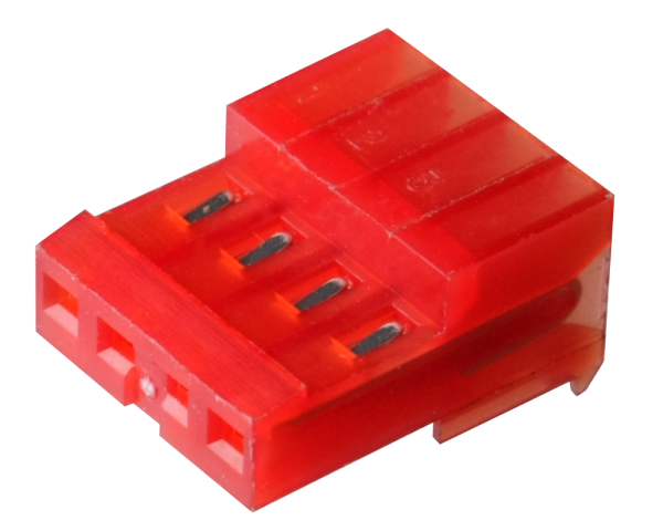 Stecker mit 4 Stiften - Zum Vergr&ouml;&szlig;ern klicken