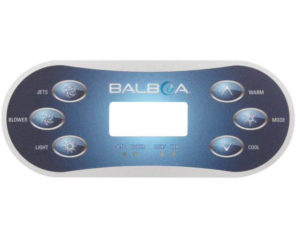 Balboa VL600S Bedienfeld Overlay - Zum Vergr&ouml;&szlig;ern klicken