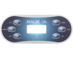Balboa VL600S Bedienfeld Overlay
