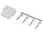 AMP-Stecker mit 4 weiblichen Stiften - Zum Vergr&ouml;&szlig;ern klicken