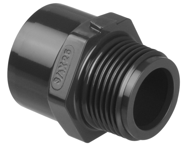 3/4" MPT-Adapter auf 25 mm M/20 mm F - Zum Vergr&ouml;&szlig;ern klicken