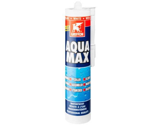 Griffon AquaMax Mastic - Wasserfester Dichtklebstoff - Zum Vergr&ouml;&szlig;ern klicken