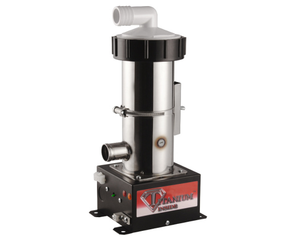 Heizung HydroQuip vertikal Low Flow 3 kW - Zum Vergr&ouml;&szlig;ern klicken