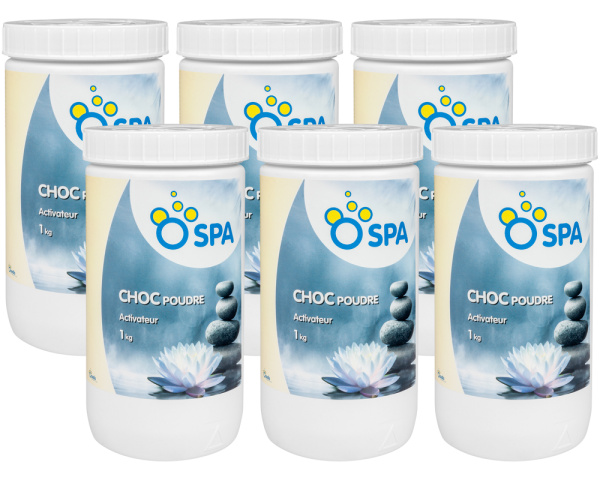 6 x O Spa Schock-Sauerstoff Pulver - Zum Vergr&ouml;&szlig;ern klicken