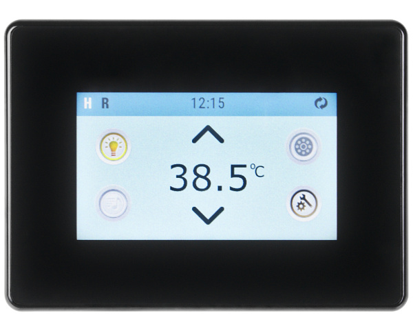 Balboa SpaTouch 2T rechteckige Bedientastatur - Zum Vergr&ouml;&szlig;ern klicken