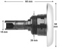Dse LVJ Medium - Crystal Twin Roto 3" - Zum Vergr&ouml;&szlig;ern klicken