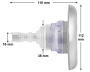Dse Waterway Poly Storm zum Einschrauben - Directional LED Edelstahl, breite Front - Zum Vergr&ouml;&szlig;ern klicken