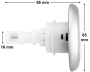 Dse Jazzi 3 3/8" Pulse, aufsteckbar - Zum Vergr&ouml;&szlig;ern klicken