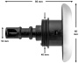 Dse Jazzi 3 3/8" Pulse, zum Einschrauben - Zum Vergr&ouml;&szlig;ern klicken