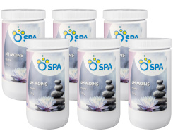 6 x Ocedis O Spa pH Minus Pulver