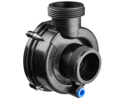Kopf fr Koller Umwlzpumpen Serie 136 mit Cartridgeentleerung