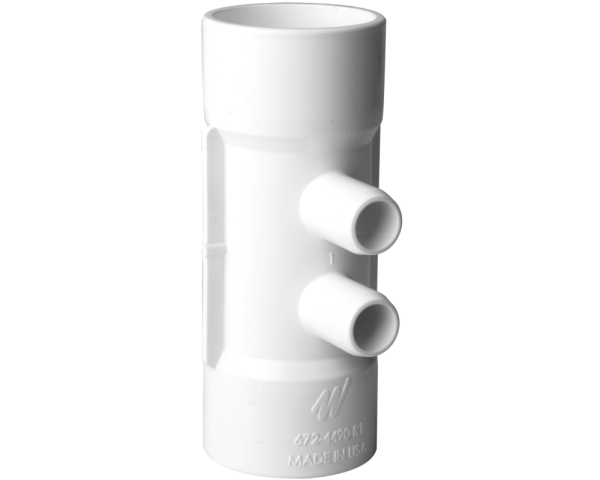 Verteiler 1,5" F / F mit 2 Ausgngen 3/4" M+ glatt - Zum Vergr&ouml;&szlig;ern klicken