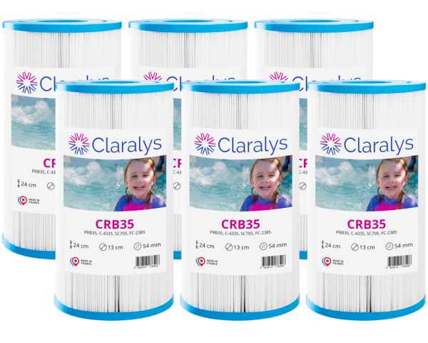 6er-Karton Claralys CRB35 Filtern - Zum Vergr&ouml;&szlig;ern klicken