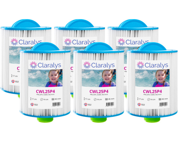 6er-Karton Claralys CWL25P4 - Zum Vergr&ouml;&szlig;ern klicken