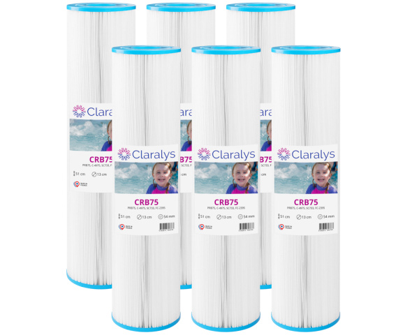 6er-Karton Claralys CRB75 Filtern - Zum Vergr&ouml;&szlig;ern klicken