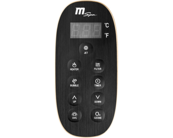 Fernbedienung MSpa Muse mit UV-C/Ozonator 2021-2024 - Zum Vergr&ouml;&szlig;ern klicken
