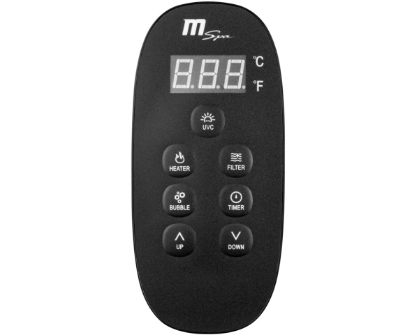 Fernbedienung MSpa Lite/Comfort mit UV-C 2020-2021 - Zum Vergr&ouml;&szlig;ern klicken