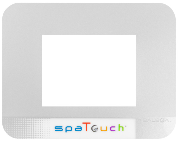 Balboa spaTouch Bedienfeld Overlay (rechteckig) - Zum Vergr&ouml;&szlig;ern klicken