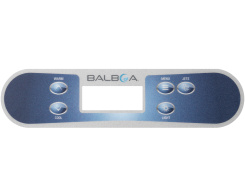 Balboa TP540 Bedienfeld Overlay mit 5 Tasten