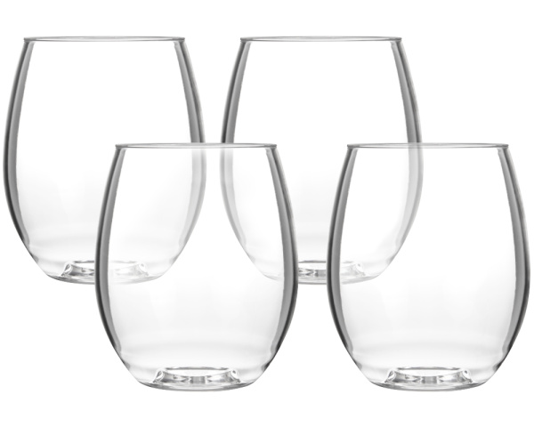 Set mit 4 Wein- und Wasserglsern - Zum Vergr&ouml;&szlig;ern klicken