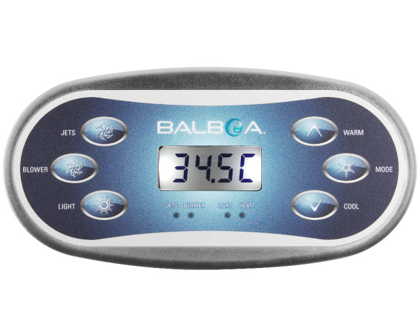 Balboa VL600S Bedienfeld - Zum Vergr&ouml;&szlig;ern klicken