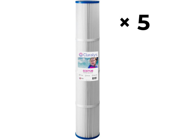 5er-Karton Claralys CCST120 / Coast Spas Filtern - Zum Vergr&ouml;&szlig;ern klicken