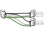 Gecko PP-1 AMP Splitterkabel fr in.ye / in.yt Steuerungssysteme - Zum Vergr&ouml;&szlig;ern klicken