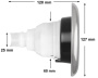 Jazzi 5" Crystal Directional Aufsteckdse - Zum Vergr&ouml;&szlig;ern klicken