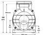 Einstufige Pumpe LX Whirlpool WPP100 - Zum Vergr&ouml;&szlig;ern klicken